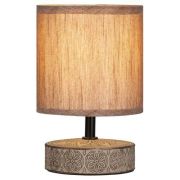 Лампа настольная Eleanor 7070-502 1хE14 40Вт керамика кофейная Rivoli Б0057270