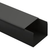 Кабель-канал 80х40 L2000 черн. KK-B-80-40 Эра Б0061658