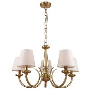 Люстра Carissa 2073-305 5хE14 40Вт классика Rivoli Б0055517