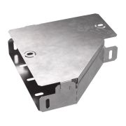 Переходник для лотка левый 200х100х50 с крышкой Стандарт Промрукав PR16.0489