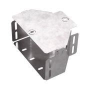 Переходник для лотка симметричный 200х100х100 с крышкой Стандарт Промрукав PR16.0475