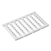 Маркировка для клемм ширина 8мм узкая для клемм Push-in бел. без надписей 1шт = карта из 56 маркеров (уп.10шт) DKC NUPUTUK-8F