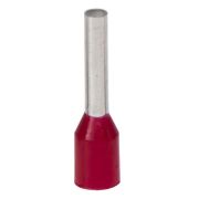 Наконечник-гильза с изолирован. фланцем для жилы 1кв.мм длина контактн. части 6мм красн. DKC IF1-06RD