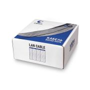 Кабель витая пара UTP (U/UTP) кат.5E 4 пары (0.48мм) 24 AWG ОЖ PVC нг(А)-LS сер. (уп.100м) Cabeus 9995c-5