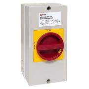 Переключатель кулачковый ПК-2-13 63А 3п «ВКЛ-ВЫКЛ» с блокировкой в боксе IP65 PROxima EKF pk-2k-13-63-a65
