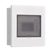 Корпус встраиваемый дв. 1 ряд 6 мод. IP41 ЩРВ-М прозр. DEKraft 31071DEK