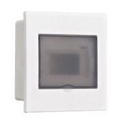 Корпус навесной дв. 1 ряд 6 мод. IP41 ЩРН-П пласт. прозр. DEKraft 31061DEK