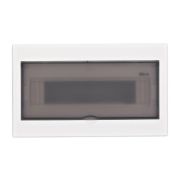 Корпус встраиваемый дв. 1 ряд 13 мод. IP41 ЩРВ-П пласт. прозр. DEKraft 31053DEK