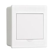 Корпус навесной дв. 1 ряд 4 мод. IP41 ЩРН-П пласт. бел.DEKraft 31084DEK