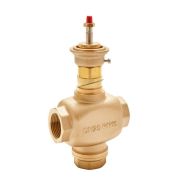 Клапан регулирующий 3-ход смес-разд резьб PN16 DN25 8.0куб.м/ч -10…+95град.C SE VGTBC025