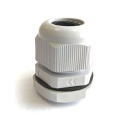 Сальник MG16 d4-8мм IP68 пластик. сер. ГОФРОМАТИК zeta30901