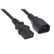 Кабель питания монитор-компьютер IEC 320 C13-IEC 320 C14 (3х0.75) 1.2м PC-189-VDE-1.2M Cabeus 9016c