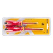 Набор диэлектрических отверток «Слим» НИО-2202 PZ-FL КВТ 88930