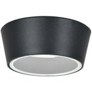 Светильник 5104 GX53 IP65 уличный потолочный черн. IEK LT-UPU0-5104-GX53-1-K02