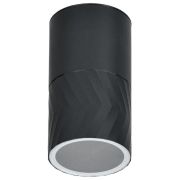 Светильник 5110 GU10 IP65 уличный потолочный черн. IEK LT-UPU0-5110-GU10-1-K02