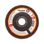 Круг лепестковый торцевой P80 115х22.2мм Kranz KR-90-0007