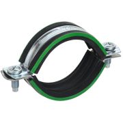 Скоба двухкомпонентная с резин. уплотн. d25-28мм метал. ELASTA IEK ET-MP40D-SK-025-02-130