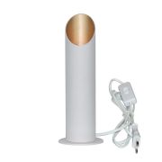 Светильник «Соната» 250 ННБ 63-60-009 G9 [ИМ] настол. бел.зол./шнур бел. Элетех 1005405286