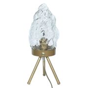 Светильник «Фламенко» ННБ 63-60-009 зол./шнур зол. [ИМ] Е14 настол. зол. Элетех 1005405309