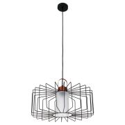 Светильник «Манго» 211 (плафон 9001) НСБ 01-60-171 Е27 [ИМ] подвесной черн.муар медь Элетех 1005405087