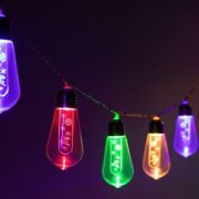 Гирлянда светодиодная «Нить С Новым Годом» 3м 10LED мультиколор IP20 ENIN-16MЭра Б0060415