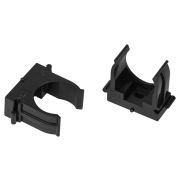 Держатель для труб (клипса) d25мм для прямого монтажа CLIP-25-B-MP черн. (уп.50шт) Эра Б0062031