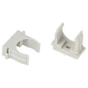 Держатель для труб (клипса) d25мм для прямого монтажа CLIP-25-G-MP сер. (уп.50шт) Эра Б0062105