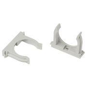 Держатель для труб (клипса) d50мм для прямого монтажа CLIP-50-G-MP сер. (уп.25шт) Эра Б0062028