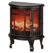 Светильник светодиодный новогодний «Камин Печь» черн. 2хLR14(C) 24х17х33см Эра Б0060487