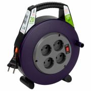 Удлинитель в закрыт. корпусе 4х20м без заземл. 6А с выкл. BPx-4-2x0.75-20m ПВС 2x0.75 Эра Б0052924