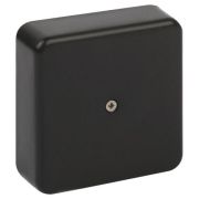 Коробка распаячная 75х75х20мм без клеммы IP40 черн. BS-B-75-75-20 Эра Б0061803