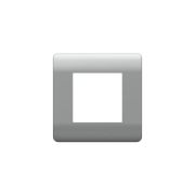 Рамка 1-м NEW3-E серебр. CHINT 431433