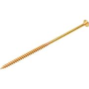 Саморез универсальный острый с потайной головкой 6х130 желт. (уп.100шт) Промрукав PR08.8486