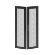 Дверь двустворчатая для IT-CQE 1600х800 перфорир. RAL9005 DKC RBITCPMD1680