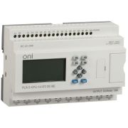Реле логическое PLR-S. CPU1410(T) 24В DC с экраном ONI PLR-S-CPU-1410T-DC-BE
