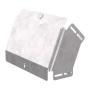 Угол вертикальный внешний 45град. 300х100 с крышкой Стандарт Промрукав PR16.0560