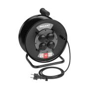 Удлинитель на метал. катушке 4х30м с заземл. IP44 КГ 3х1.5кв.мм c защ. крышкой Rexant 13-5011