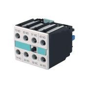Блок-контакт 3RH1921-1FA11 1НО+1НЗ для контакторов типоразмеров S0…S12 фронтальный винт. клеммы IP20 Электротехник ET014823