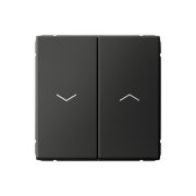 Выключатель для жалюзи 2-кл. ArtGallery 2х (сх. 4) 10А механизм базальт SE GAL001419