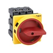 Выключатель-разъединитель 3п 40А IP20 с красн. рукоят. на дверцу 4 винтами с замком SE MSD40310R