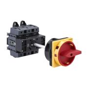 Выключатель-разъединитель 3п 125А IP20 с красн. выносн. рукоят. на дин-рейке/плате с замком SE MSD125340R