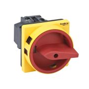 Выключатель-разъединитель 3п 20А IP20 с красн. рукоят. на дверцу 4 винтами с замком SE MSD20310R