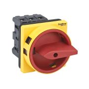 Выключатель-разъединитель 3п 25А IP20 с красн. рукоят. на дверцу 4 винтами с замком SE MSD25310R