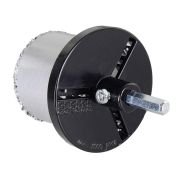 Набор коронок по керамической плитке 33-53-67-73мм Вихрь 73/10/9/4