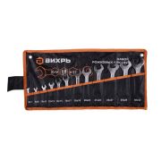 Набор рожковых ключей 12шт 6-32 в чехле Вихрь 73/6/5/14