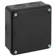 Коробка распределительная ОП 100х100х50мм двухкомпонентн. 7 вводов IP66 черн. Ruvinil 67250Ч