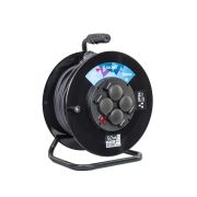 Удлинитель на катушке 4х50м с заземл. 16А IP54 4кВт КГ 3х2.5 термозащ. КОСМОС YKKsm50m-4g-Z(2.5)KG