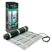 Комплект «Теплый пол» (мат) Step Turbo STM200080 200Вт/кв.м 1600Вт 8кв.м SE STM200080