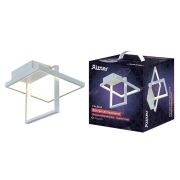 Люстра потолочная светодиодная диммируемая FALENA 3 режима 250х250х215мм 24Вт 2700К/4200К/6400К 9кв.м бел. Ritter 51621 1