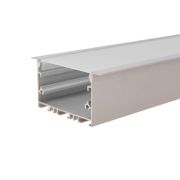 Комплект врезного алюм. профиля с рассеив. 62х32мм 1м Rexant 146-404-1